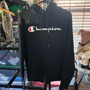 Champion Black Pullover Hoodie